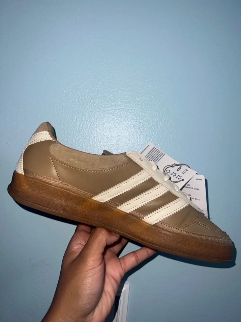 ADIDAS BAD BUNNY X MESSI GAZELLE INDOOR SHOES